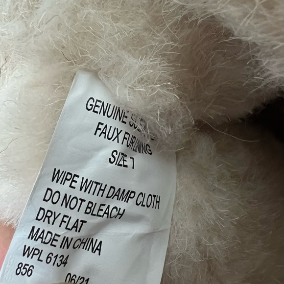 Muk Luks‎ Boots Womens 7 Stone Gray Suede Cuffed Water Repellent Montauk New - Picture 10 of 13